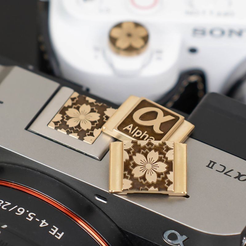 Sakura SONY Hot Shoe Cover a7c2 Camera a7m4zve10a6400 Creative zv1 Phụ kiện SONY thế hệ thứ hai a600