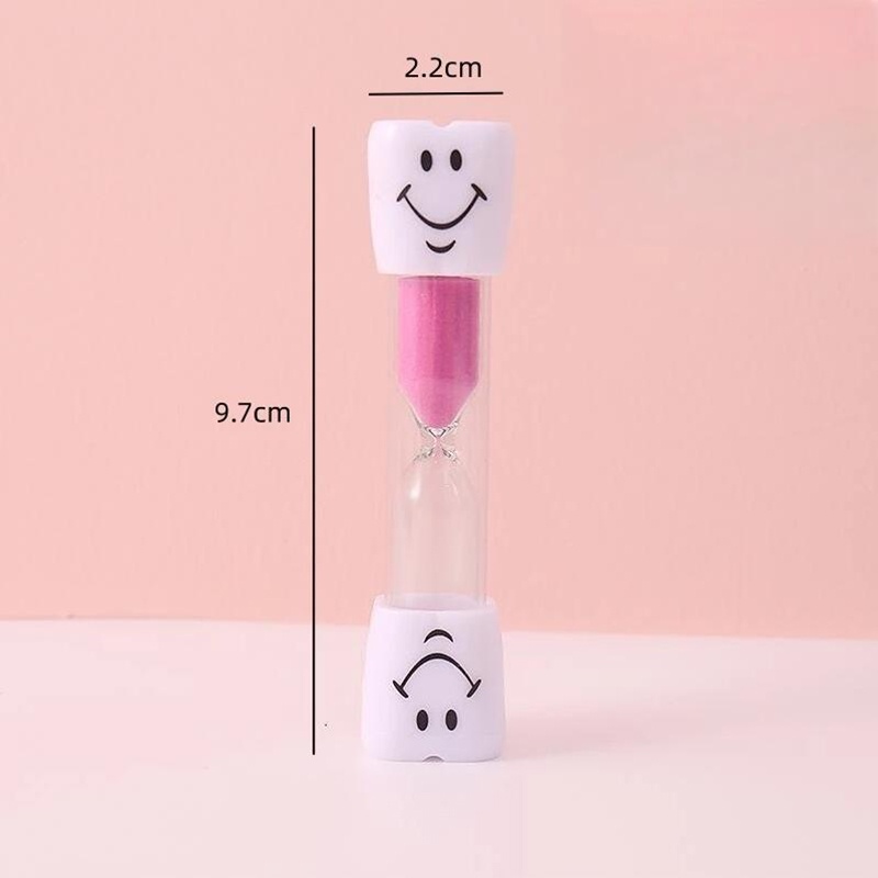 Dental Đồng Hồ Cát 3 Phút Mặt Cười Để Nấu Ăn Cho Trẻ Em