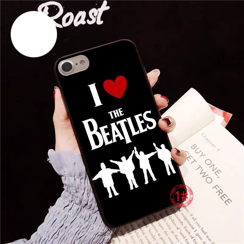 Ốp Điện Thoại tpu Dẻo Họa Tiết Hoạt Hình Abey road silhouette Cho realme 2 a5 3 5 pro q 5i 5s 6i T97