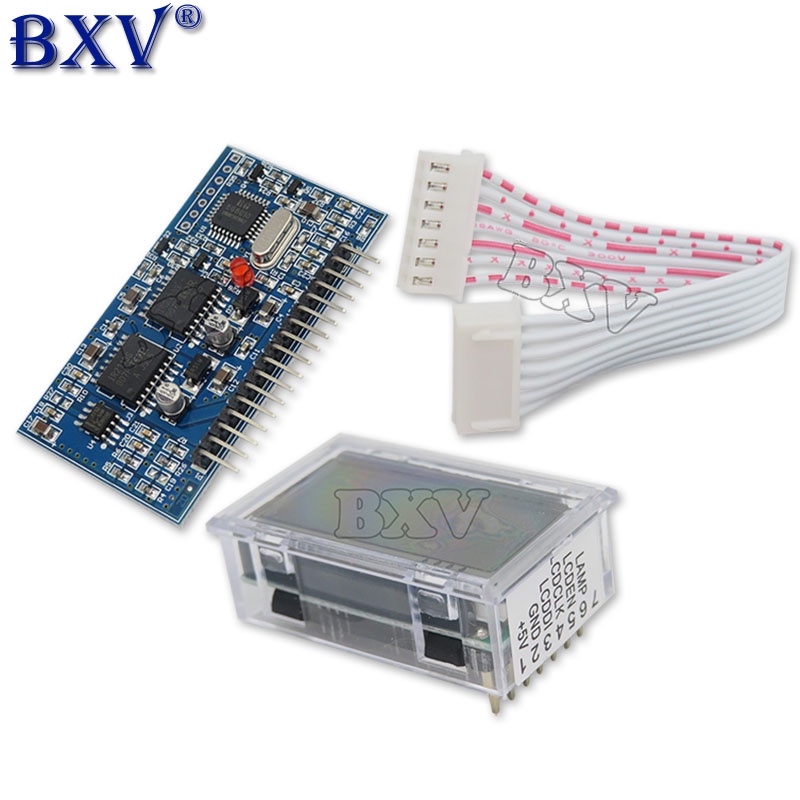 Sin DC-DC SPWM Biến tần sóng tinh khiết EGS002 "EG8010 IR2110 Mô-đun" + Mô-đun LCD DC-AC ynb1 "EG801