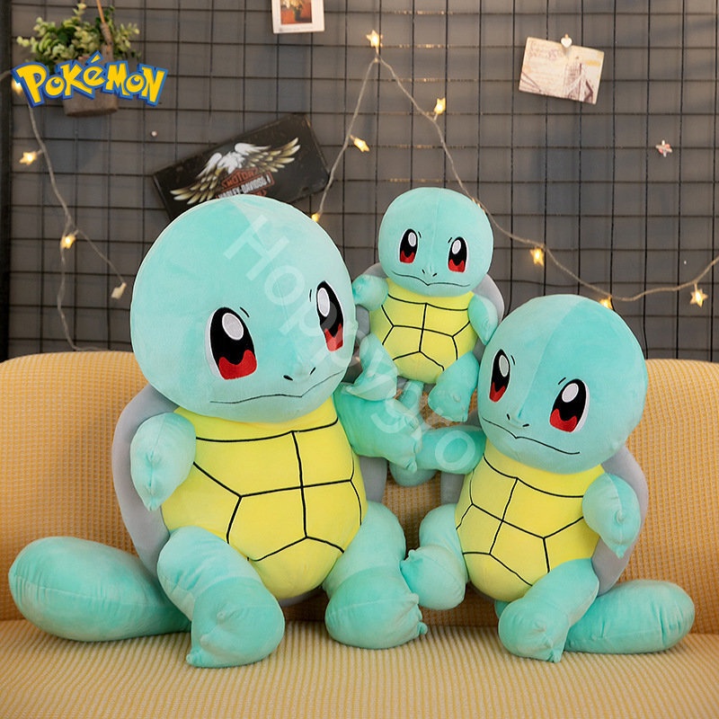 Thú Nhồi Bông Hình Con Rùa Hoạt Hình Pokemon 23Cm