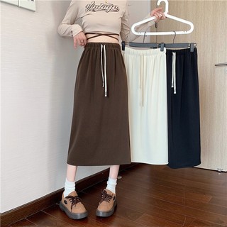 Chân váy dài dáng chữ a phong cách hàn quốc