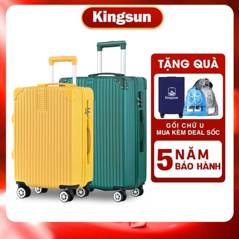 Vali Kéo Du Lịch Kingsun KS-218 Size20/24/28 Bảo Hành 5 Năm