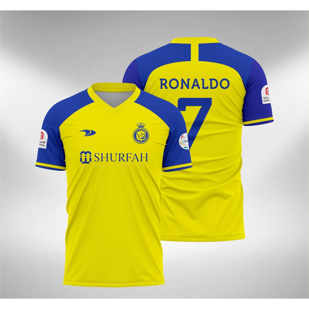 Bộ Cầu Thủ Ronaldo Al Nassr Jersey 2022 2023 Al Nassr 2022