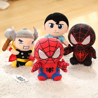 Marvel Q Edition Thú Nhồi Bông Người Nhện Siêu Nhân Thor