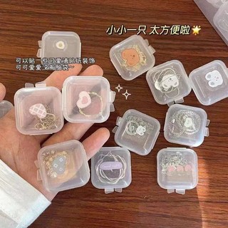 Hộp Đựng Trang Sức mini Trong Suốt Chống Oxy Hóa Tiện Dụng