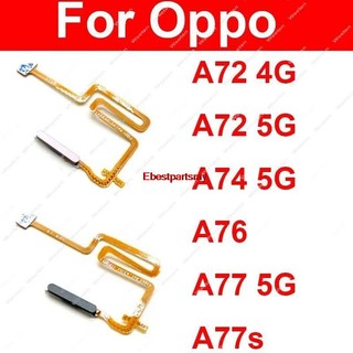 Cáp mềm cảm biến ebsmy-fingerprint cho oppo a72 a74 a76 a77 a77s 4g 5g nút nguồn cảm ứng cảm biến in ngón tay bộ phận ruy băng mềm