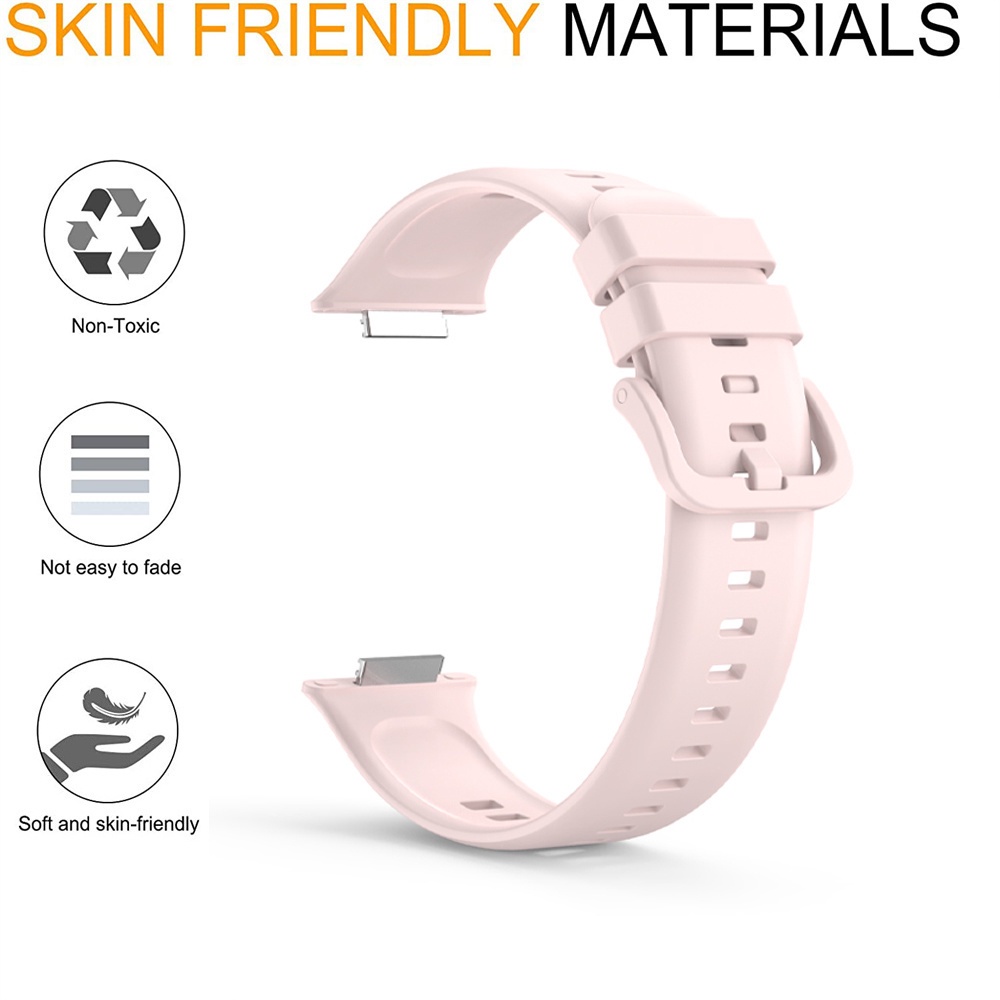 Silicone Dây Đeo Silicon Thay Thế Cho Đồng Hồ huawei watch fit 2 huawei band 7 band8