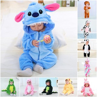 Bộ Áo Liền Quần Hóa Trang Động Vật Hoạt Hình Cho Bé