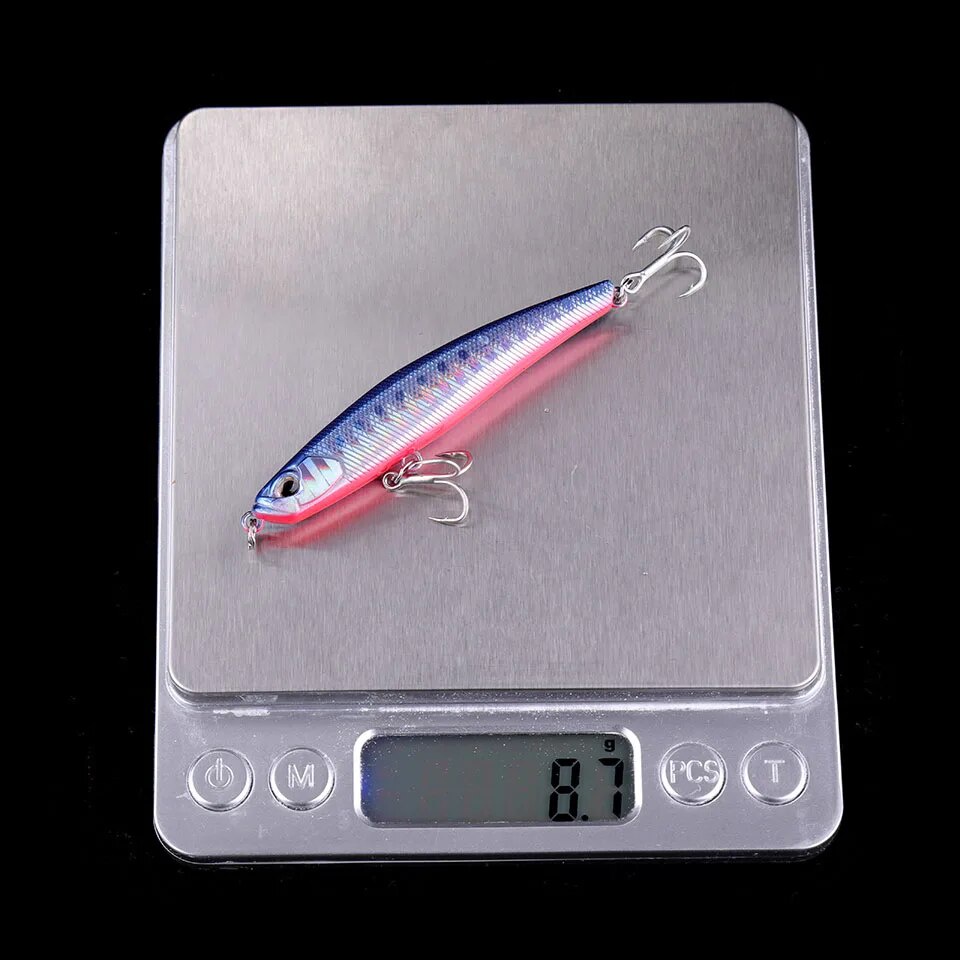 Mồi Câu Cá Giả 68mm 8.7g Dạng Bút Chì Cứng