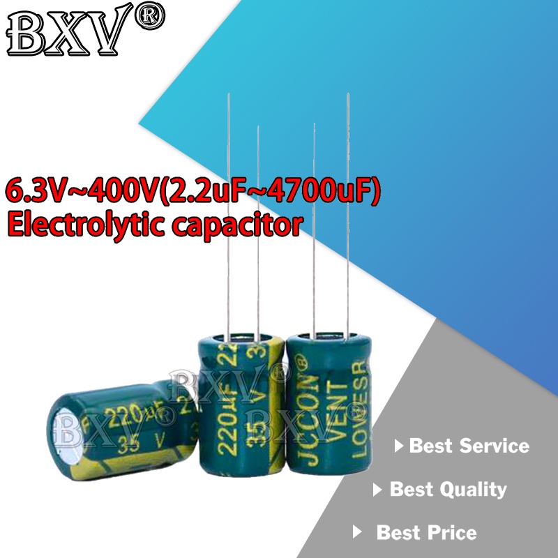 Tụ Điện Nhôm 63v 80v 100v 250v 400v 450v 100uf 220uf 330uf 470uf 680uf 1000uf 1500uf 2200uf 3300uf Mới