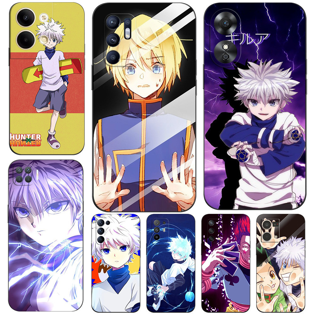 Ốp Lưng Cho Oppo Reno 5 F Lite 4G Reno5 pro plus 5G Ốp lưng Silicon Mềm Đen Tpu Hunter X Hunter Anime