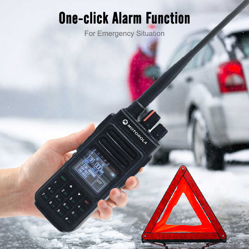 【Tai Nghe Miễn Phí】 Motorola Walkie-Talkies Gp999 Plus 15W Công Suất Cao 6800Mah 199 3-15Km Ip54 Khô