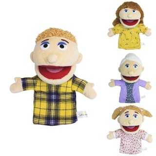 Engaging Fun And Open Mouth Family Soft Hand Puppet Sang Trọng Doll Storytime Kids 'For