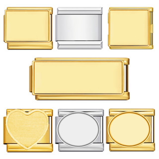  1 Máy Tính Ý Co Giãn Liên Kết Phù Hợp Với 9 Mm Đơn Giản Nền Quyến Rũ Vòng Tay Thép Không Gỉ Làm DIY Trang Sức Thời Trang Lắc Tay Phụ Kiện 