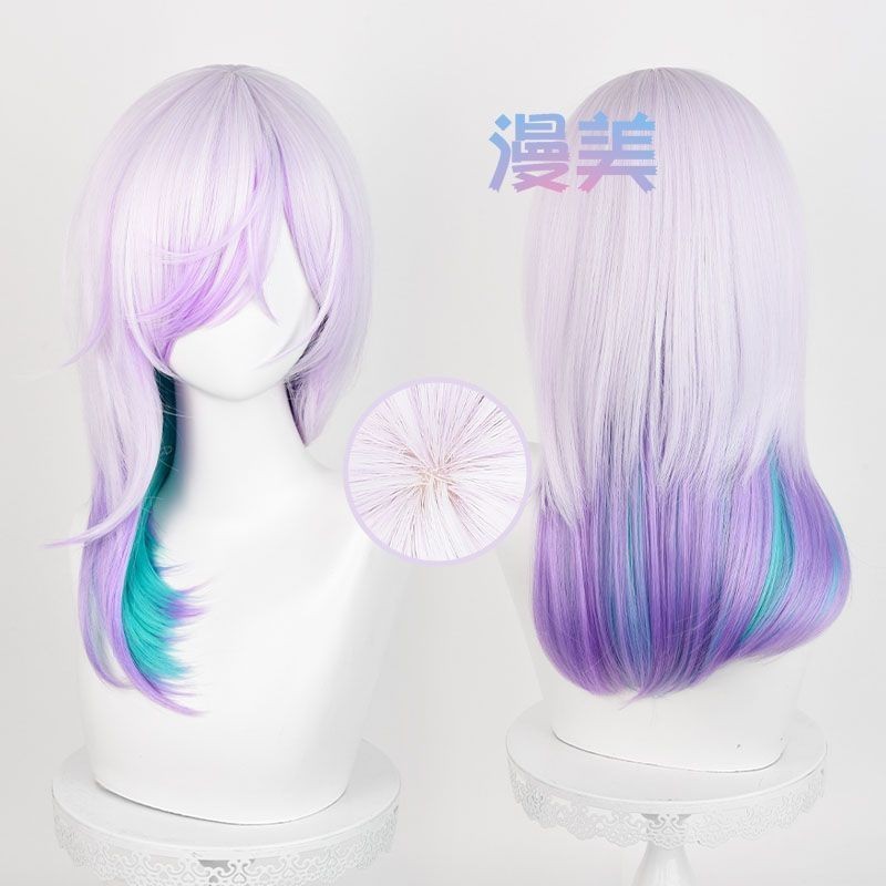 [Tóc giả Cosplay] Paradoxlive Yato Nogami Kobota Cos Tóc giả Silicone Mô phỏng Da đầu Màu sắc đặc bi