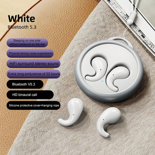 Tai nghe Mini ISleep Tiny Hidden Bluetooth 5.3 Tai nghe khử tiếng ồn Tai nghe không dâyTWS Tai nghe âm thanh nổi thể thao
