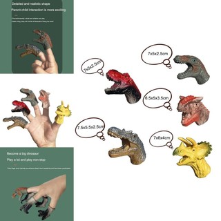 Bộ rối ngón tay khủng long Spinosaurus và Bullosaurus Lý tưởng cho trẻ em yêu khủng long