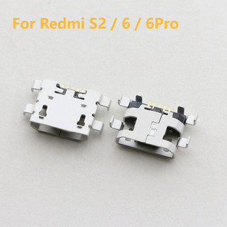 5-50 chiếc usb sạc cổng kết nối cho redmi s2 / 6 / 6pro sạc pin dock kết nối