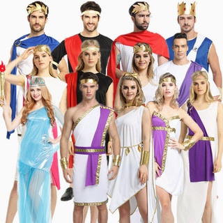 Trang Phục Hóa Trang Halloween Cosplay Cổ La Mã Trang Phục Chiến Binh Trưởng Thành Nam Nữ Cổ Hy Lạp Trang Phục Spartan Phù Hợp Với