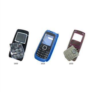 Vỏ điện thoại cho nokia 1616 vỏ điện thoại di động 1650 1600 vỏ bàn phím pin mặt sau nắp cửa