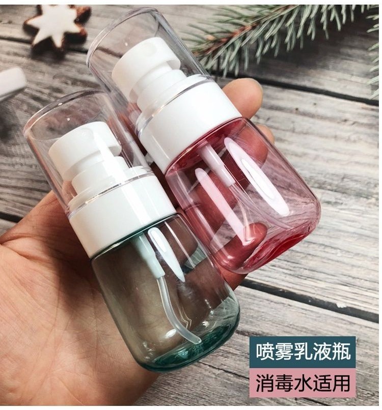 Chai xịt khử trùng cồn Chai rỗng Fine Mist Toner Chai xịt nhỏ Chai rỗng Du lịch Mỹ phẩm đóng chai phụ tưới nước có thể