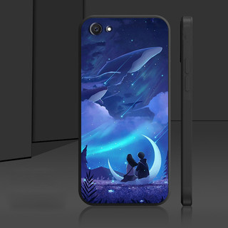 Ốp Mềm Cho VIVO V5 V5s Vỏ Chống nứt Vỏ TPU Chất Lượng Cao Bảo Vệ Toàn Diện Vỏ Cao Su Silicon Đen