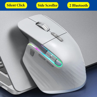 Elec Space Chuột Chơi Game Không Dây Bluetooth Tiện Dụng Cho Laptop Im Lặng USB-C Sạc 5 DPI 9 Nút Cho Máy Tính PC Máy Tính Bảng Macbook