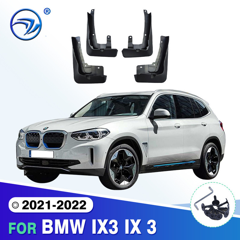 4x Bùn Chắn Bùn Chắn Bùn Cho Xe BMW IX3 IX 3 2020 2021 2022 Điện IX3 Bùn Vạt Bắn Vệ Binh Chắn Bùn Ch