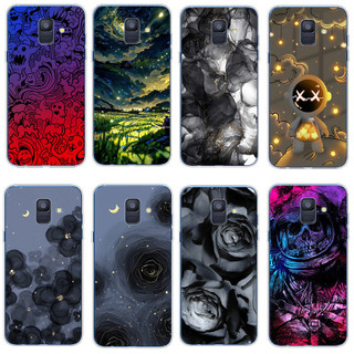 Dành cho galaxy a5 2018 / a6 2018 / j6 2018 / a8 2018 / a8 plus 2018 ốp lưng silicon mềm vỏ điện thoại
