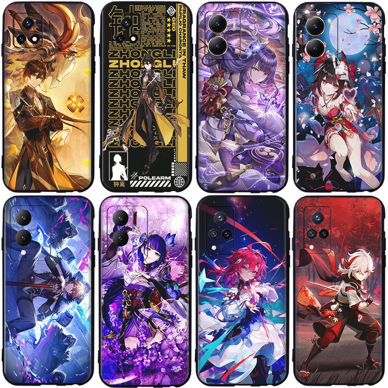 VIVO V25 5G Y35 4G Y22 Y22S Y02 4G S16 S16 Pro 5G Ốp điện thoại TPU Spot màu đen Trò chơi chiến đấu 