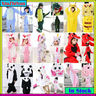  Trẻ Em Flannel Bộ Đồ Ngủ Mùa Đông Bé Gái Bé Trai Dễ Thương Kỳ Lân Khâu Pikachu Gấu Trúc Hoạt Hình Động Vật Có Mũ Trùm Đầu Đồ Ngủ Onesie Bộ Đồ Ngủ Cho Trẻ Em 