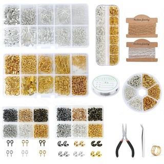 Hợp Kim Trang Sức Làm Phụ Kiện Phát Hiện Bộ Với Tôm Hùm Khóa Mở Nhảy Nhẫn DIY