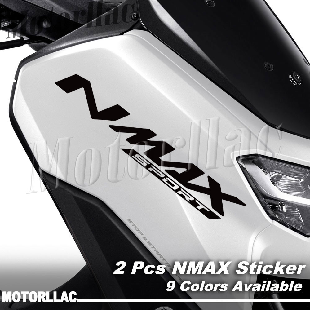 Xe Máy Xe Tay Ga Dán NMAX Sọc Trước Fairing Đề Can Cho NMAX 155 V2 ABS Nmax 160 150 125