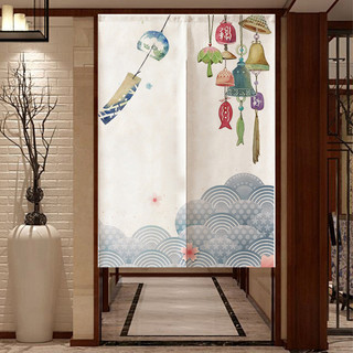 Hoa anh đào noren koi crane rèm nhật bản noren rèm nhật bản lối vào phong thủy rèm cửa
