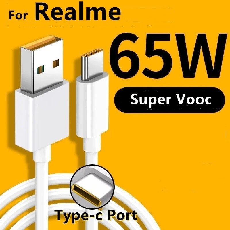 Dành Cho Realme 65W SUPERDART Cáp Sạc Nhanh USB Loại C 6.5A Cho Realme GT Neo 3 3T Q5 Pro GT2T Neo2