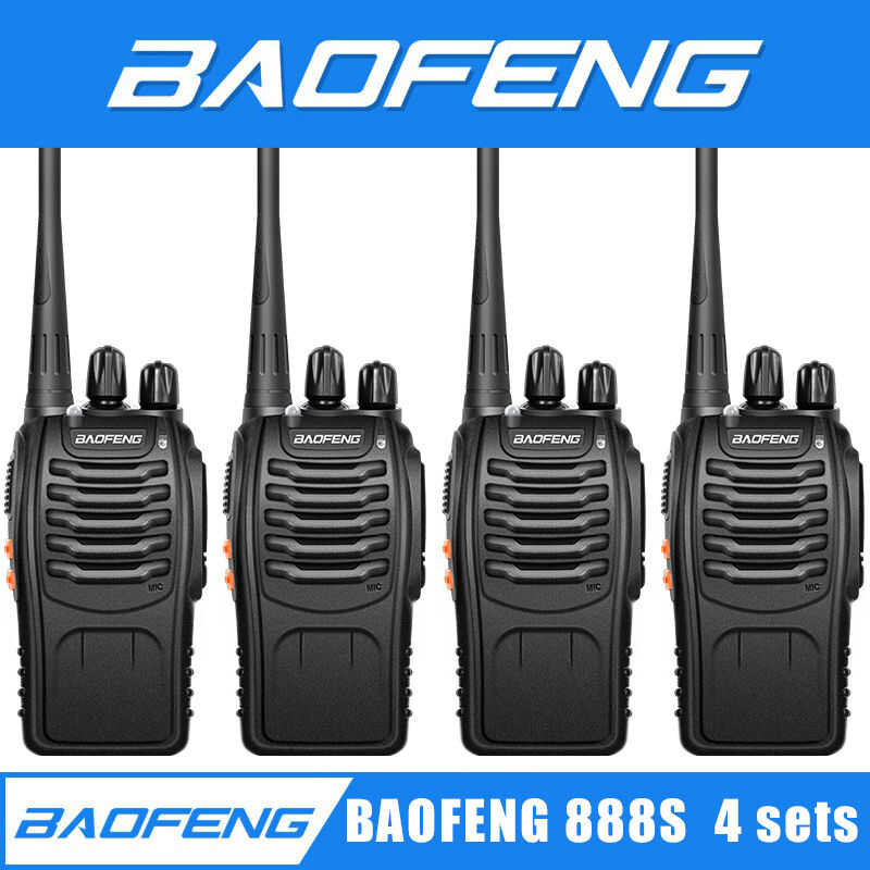 Baofeng BF 888S Bộ Walkie Talkie Di Động Hai Chiều Radio UHF Transceive Bf 888S Walkie Talkie Tầm Xa