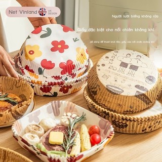 [ HOT Sale ] 【2594Mua Lại】Vương Quốc Anh vinland Khay giấy đặc biệt cho nồi chiên không khí, giấy t