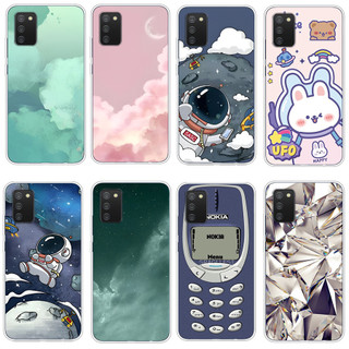 Dành cho ốp lưng galaxy a02s / a03s / a41 / m02s / f02s vỏ silicon mềm vỏ điện thoại
