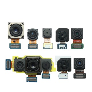 Siêu Rộng Độ Sâu Macro Telephoto Phía Sau Camera Chính Cho Samsung Galaxy M51 M31 M21 2020 2021 Phía Trước Selfie Camera Flex Cáp Sửa Chữa Phần