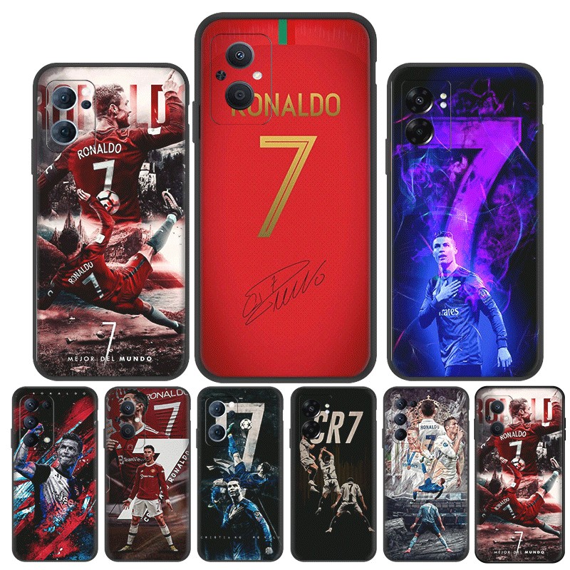 Ốp Mềm Thích Hợp Cho OPPO Reno 5 4G Reno 5F Reno 5 Lite Reno 5 Lite Reno 5K 5G 5 Pro Plus 5G TPU Mềm Silicon Dành Cho Cristiano Ronaldo CR7