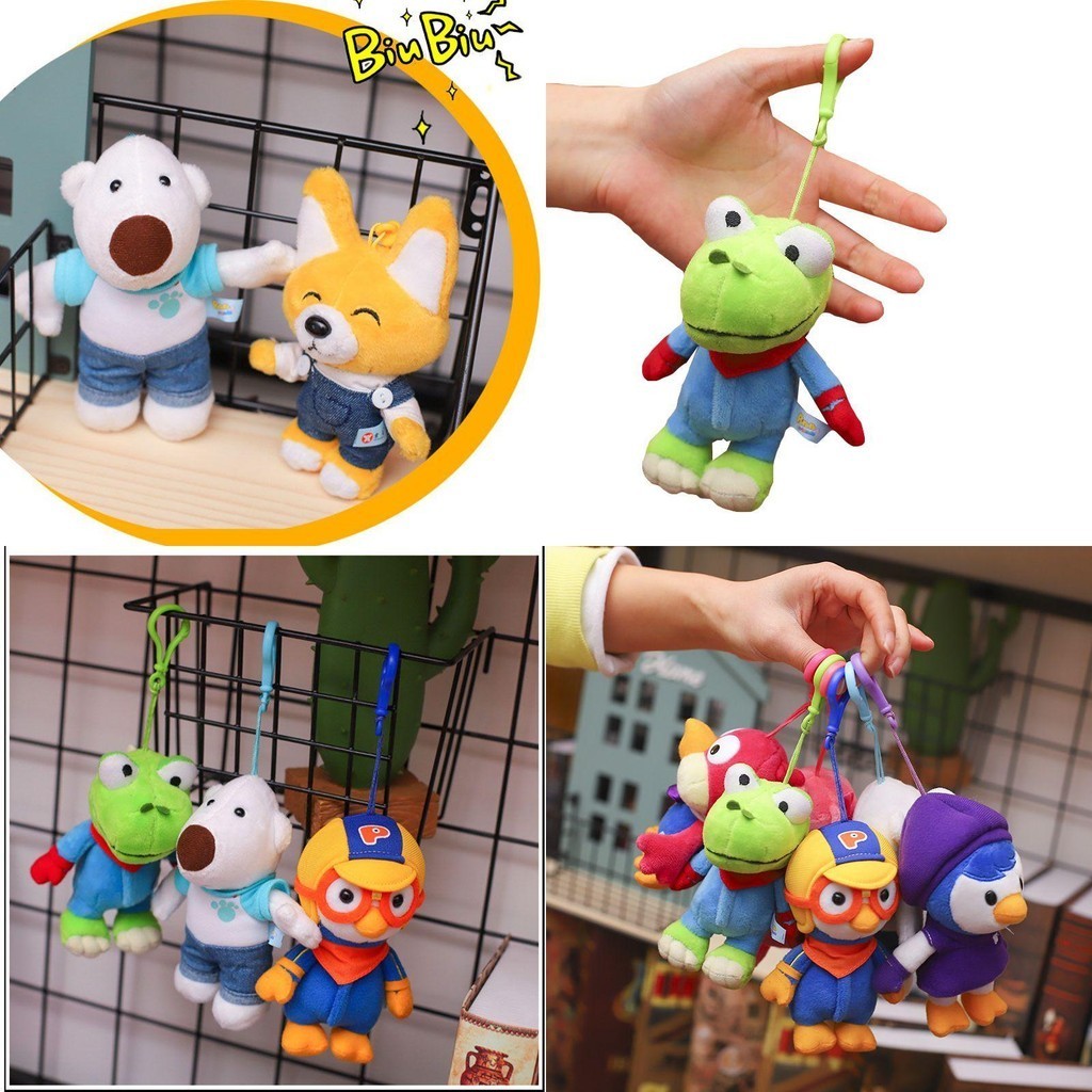 Chim cánh cụt Mới Pororo Sang Trọng Búp Bê Mềm Đồ Chơi Nhồi Bông Quà Tặng Cho Bạn Bè Trẻ Em Và