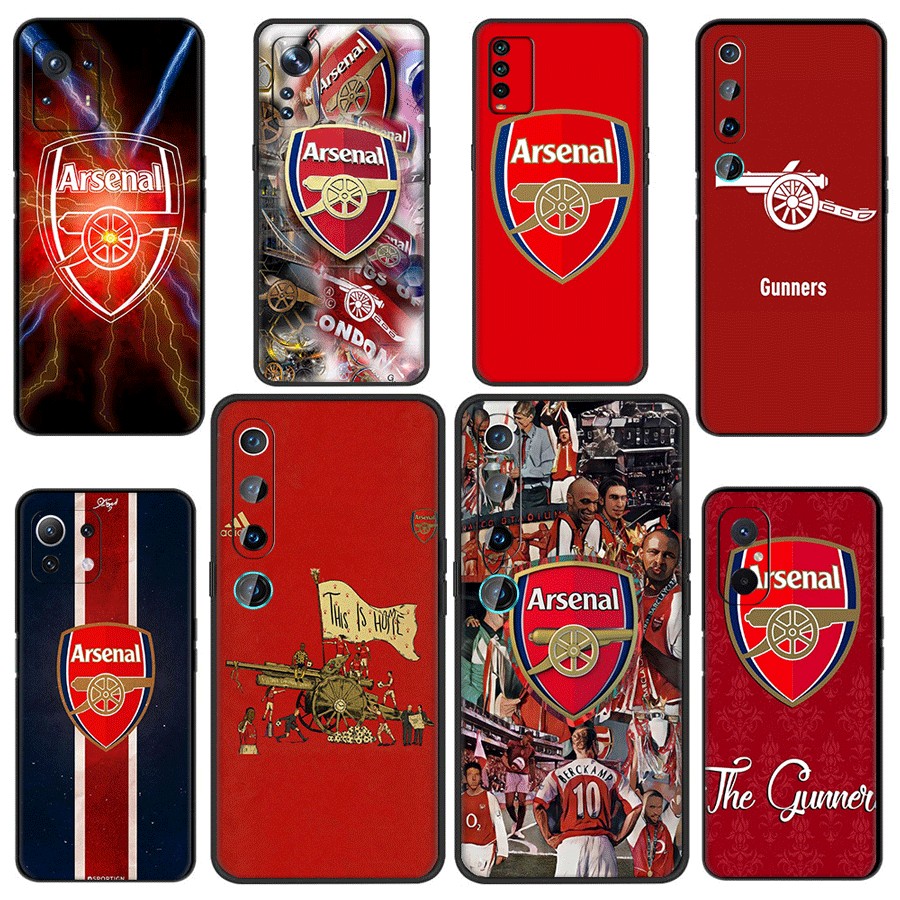 Ốp lưng silicon mềm TPU cho Xiaomi Poco X3 Poco X3 Pro Poco X3 NFC Poco F4 GT cho Arsenal FC