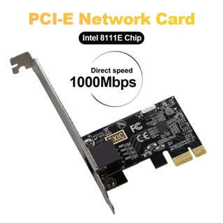 Bộ chuyển đổi mạng PCIE sang RJ45 Card mạng 1000Mbps RJ45 PCI Express Bộ chuyển đổi LAN Etherent Gigabit cho máy tính để bàn
