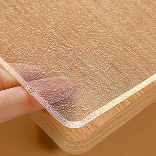 Khăn Trải Bàn Trong Suốt Pvc Chống Thấm Nước, Chống Dầu, Chống Bỏng, Không Rửa Kính Mềm Hình Chữ Nhật Nhựa Pha Lê Tấm Co