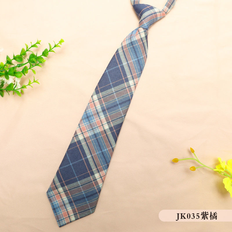 JK Nhỏ Cà Vạt Nữ Phong Cách Preppy Nhật Bản Kiểm Tra Thắt Nơ Sinh Viên ins Hợp Thời Trang Miễn Phí B