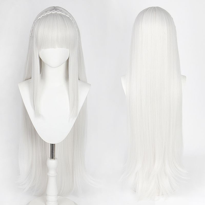 [Tóc giả Cosplay] Tóc giả Emilia Zero, phù hợp cho cosplay
