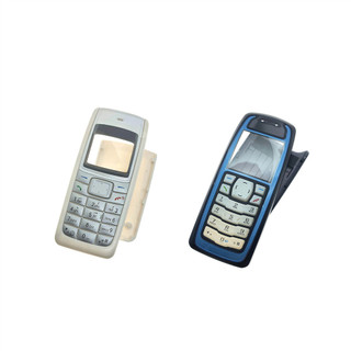 Dành cho nokia 1110 vỏ điện thoại di động 1110 3100 ốp lưng pin nắp cửa sau bàn phím đầy đủ