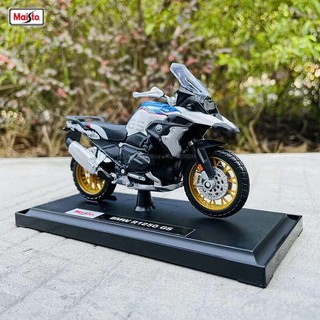 Maisto 1: 18 MỚI R1250GS Siardo chính hãng ủy quyền mô phỏng mô hình xe máy hợp kim Quà tặng