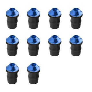 Bộ vít gắn kính chắn gió kính chắn gió màu xanh M5x16mm cho xe máy Quad